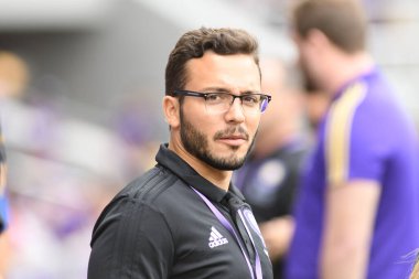 Orlando City, 31 Mart 2018 'de Orlando Florida' daki Exploria Stadyumu 'nda New York Red Bulls' a ev sahipliği yaptı..  