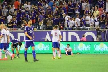 Orlando City, 24 Ağustos 2016 'da Orlando Florida' daki Kamp Dünyası Stadyumunda Toronto FC 'ye ev sahipliği yaptı..