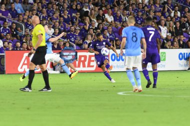 Orlando City 26 Temmuz 2018 'de Florida Exploria Stadyumu' nda NYC FC 'ye ev sahipliği yaptı. Fotoğraf: Marty Jean-Louis