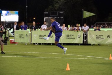 30 Temmuz 2019 'da Orlando Florida' da Disney 'in Vahşi Spor Dünyası' nda MLS All-Star Yetenek Yarışması. 
