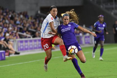 Orland Pride, 25 Ağustos 2018 'de Orlando Florida' daki Exploria Stadyumu 'nda Chicago Red Stars' a ev sahipliği yapıyor..  
