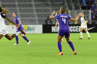 Orlando Pride, 23 Mayıs 2018 'de Orlando Florida' daki Exploria Stadyumu 'nda Kuzey Carolina Cesareti' ne ev sahipliği yapmaktadır..  