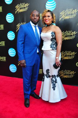 20 Şubat 2016 'da Las Vegas' taki Orleans Arena 'da düzenlenen 31. Yıldız Ödülleri sırasında kırmızı halı..  