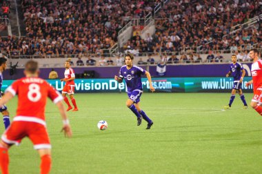 Orlando City SC, 8 Mayıs 2015 'te Florida' daki Kamp Dünyası Stadyumu 'nda Los Angeles Galaksisi' ne ev sahipliği yaptı.. 