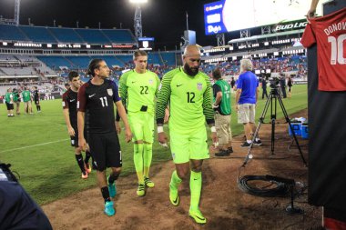 ABD Futbol Takımı 6 Eylül 2016 'da Jacksonville Florida EverBank Field' da Trinidad & Tobago 'ya ev sahipliği yaptı..  