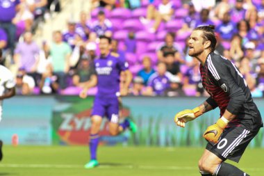 Orlando City 8 Nisan 2018 'de Orlando Florida' daki Exploria Stadyumu 'nda Portland Timbers' a ev sahipliği yaptı.. 