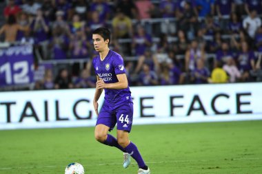 Orlando City SC, 6 Ağustos Salı günü Orlando Florida 'daki Exploria Stadyumu' nda oynanan ABD Kupası sırasında Atlanta United FC 'ye ev sahipliği yaptı..