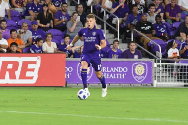 Orlando City 26 Temmuz 2018 'de Florida Exploria Stadyumu' nda NYC FC 'ye ev sahipliği yaptı. Fotoğraf: Marty Jean-Louis