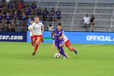 Orland Pride, 25 Ağustos 2018 'de Orlando Florida' daki Exploria Stadyumu 'nda Chicago Red Stars' a ev sahipliği yapıyor..  