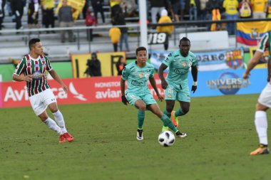 Fluminense, Florida Kupası 'nda 15 Ocak 2018' de Orlando Florida 'da oynanan Spektrum Stadyumu' nda Barcelona SC 'ye karşı.. 