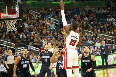 Orlando Magic 1 Şubat 2020 tarihinde Orlando Florida 'daki Amway Center' da Miami Heat 'e ev sahipliği yaptı.. 