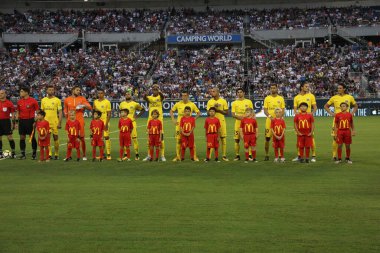 Paris Saint-Germain, Tottenham Hotspur 'a karşı 22 Temmuz 2017' de Orlando Florida 'daki Citrus Bowl' da.   