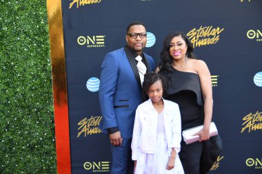 24 Mart 2018 Cumartesi günü Las Vegas 'taki Orleans Resort' ta düzenlenen 33. Yıldız Ödülleri Kırmızı Halı sırasında ünlüler.