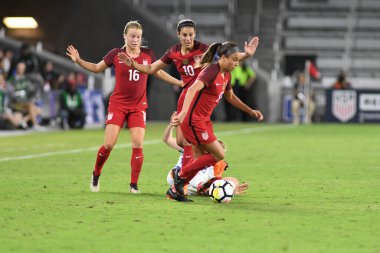 ABD, 7 Mart 2018 tarihinde Orlando City Stadyumu 'ndaki SheBelives Kupası' nda İngiltere ile karşı karşıya geldi..  