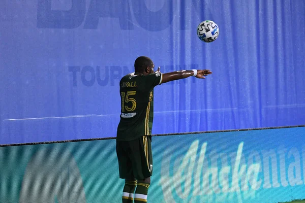 Galaxy Enfrenta Portland Timbers Durante Mls Back Tournament Espn Wild — Fotografia de Stock