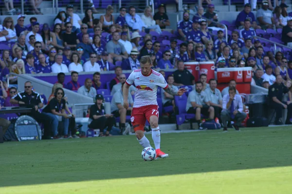 Orlando City Hosts New York Red Bulls Citrus Bowl April — Stock Photo, Image