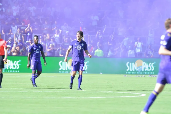 Orlando City Gastheer Van Colorado Rapids Het Orlando City Stadium — Stockfoto