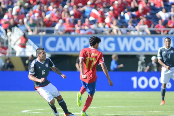 Costa Rica Enfrenta Paraguay Durante Copa América Centenario Camping World —  Fotos de Stock