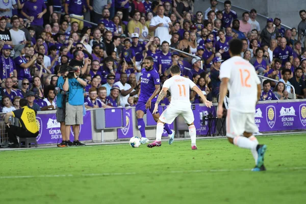 Orlando City Hostí Atlanta United Během Amerického Poháru Stadionu Exploria — Stock fotografie