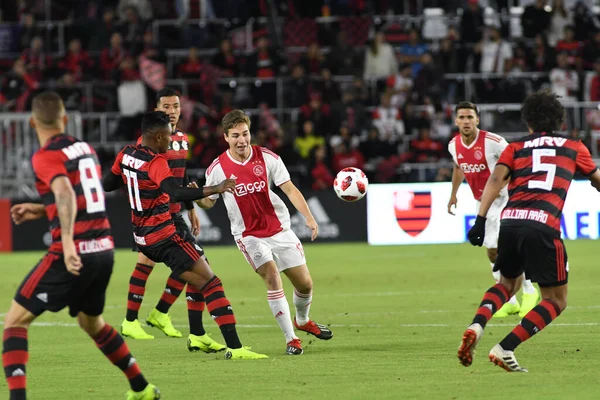 Ajax Flemengo Στο Orlando City Stadium Την Πέμπτη Ιανουαρίου 2019 — Φωτογραφία Αρχείου