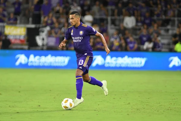 Orlando City Host Houston Dynamo Exploria Stadium Orlando Florida September — Stock Fotó