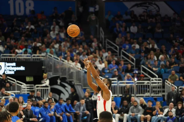 Orlando Magic Hostí Houston Rockets Amway Center Orlandu Floridě Pátek — Stock fotografie