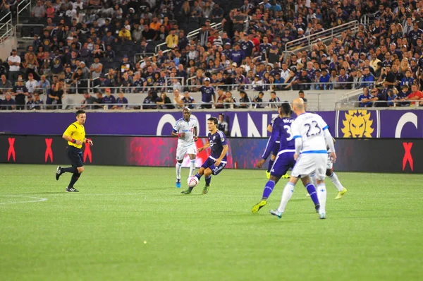 Orlando City Gospodarzem Montreal Impact Camping World Stadium Dniu Października — Zdjęcie stockowe