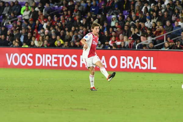 Ajax Flemengo Allo Orlando City Stadium Giovedì Gennaio 2019 — Foto Stock