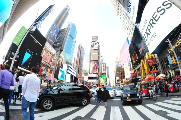 Širokoúhlý Výhled New York City Května 2016 — Stock fotografie