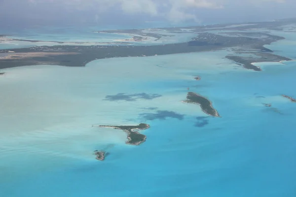 Vista Aérea Das Ilhas Caribe — Fotografia de Stock