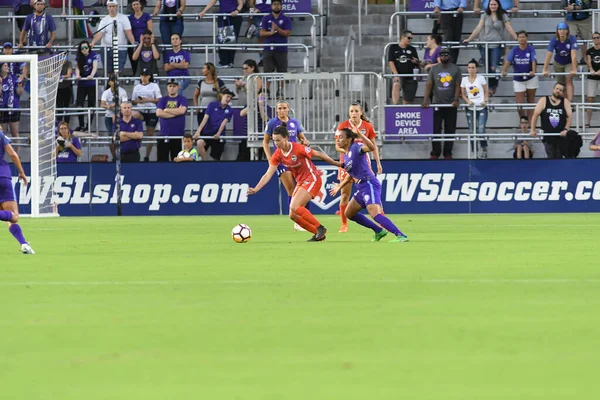 Orlando Pride 28 Haziran 2018 'de Orlando City Stadyumu' nda Houston Dash 'e ev sahipliği yaptı..  