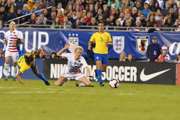 Shebelieves Kupası Finali Abd Ile Brezilya Arasında Tampa Florida Raymond — Stok fotoğraf