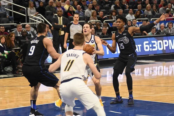 Orlando Magic Ospita Gli Indiana Pacers All Amway Center Orlando — Foto Stock