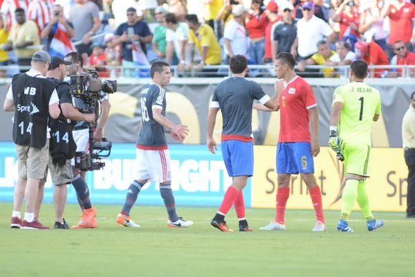 Kosta Rika Copa America Centenario Sırasında Paraguay Ile Orlando Florida — Stok fotoğraf