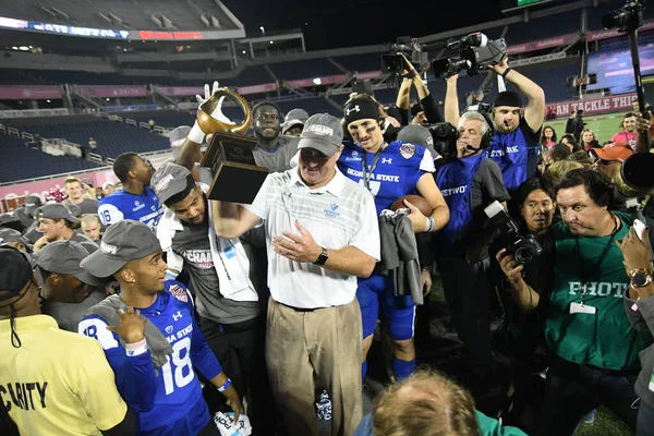 Georgia State Face Western Kentucky Κατά Διάρκεια Του Cure Bowl — Φωτογραφία Αρχείου