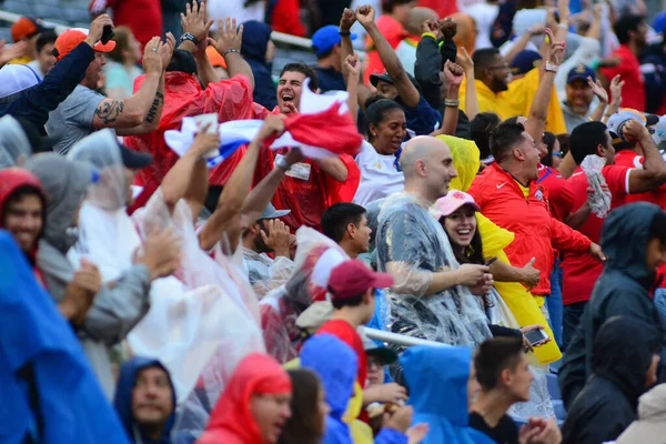 Bolivia Möter Panama Copa American Centenario Orlando Florida Camping World — Stockfoto