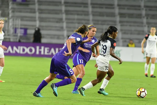 Orlando Pride Accueille North Carolina Courage Stade Exploria Mai 2018 — Photo