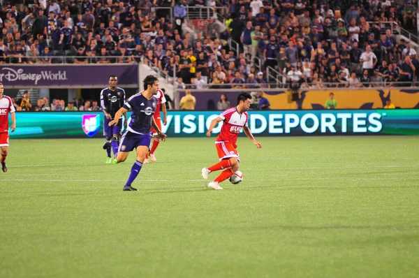 Orlando City Ospita Galaxy Camping World Stadium Orlando Florida Maggio — Foto Stock