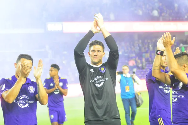 Orlando City Värd För Nyc Orlando City Stadium Orlando Florida — Stockfoto