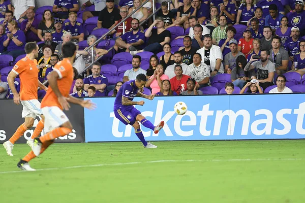 Orlando City SC, 22 Eylül 2018 'de Florida Exploria Stadyumu' nda Houston Dynamo 'yu ağırladı..