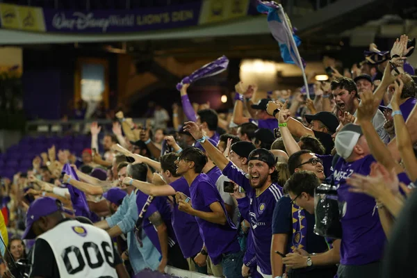 2016 Orlando City Host New York City Orlando City Stadium — 스톡 사진