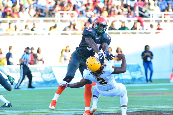 Florida Rattlers Face Bethune Cookman Wildcats Durig Florida Classics Camping — стокове фото