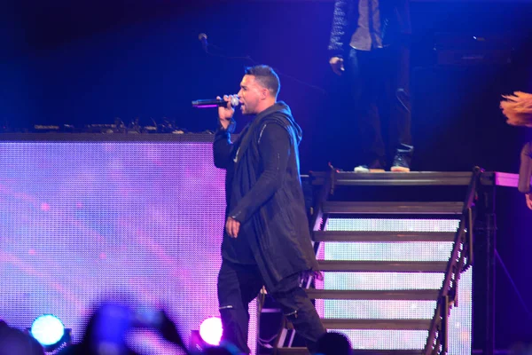 Daddy Yankee Dan Don Omar Dalam Konser Amway Center Orlando — Stok Foto