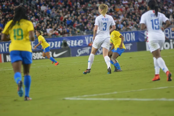 Shebelieves Kupası Finali Abd Ile Brezilya Arasında Tampa Florida Raymond — Stok fotoğraf