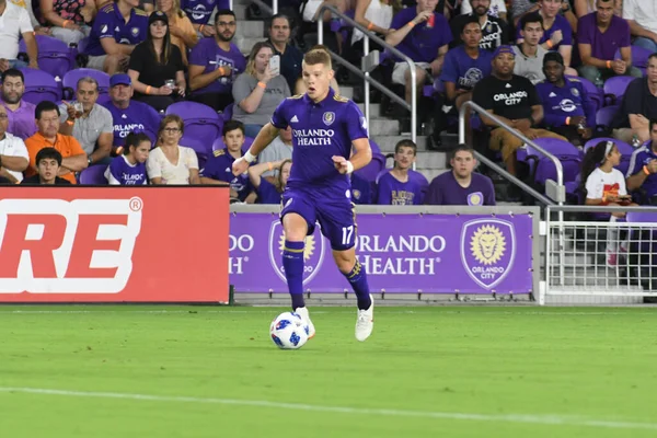 Orlando City Host Nyc Exploria Stadium Orlando Florida July 2018 — Stock Photo, Image