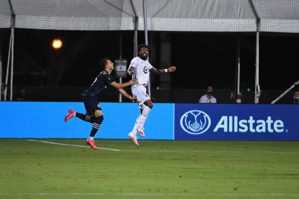 Mls Sırasındaki Minnesota United Ile Karşılaşan Kansas City Temmuz 2020 — Stok fotoğraf