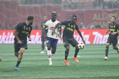 1 Ağustos 2018 tarihinde Atlanta 'daki Mercedez Benz Stadyumu' nda tüm yıldızlar Juventus 'a karşı..  