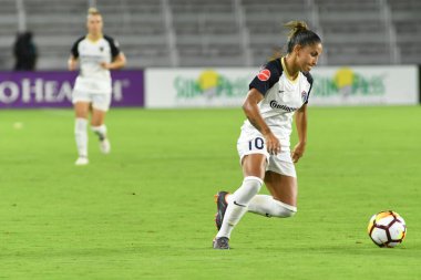 Orlando Pride, 23 Mayıs 2018 'de Orlando Florida' daki Exploria Stadyumu 'nda Kuzey Carolina Cesareti' ne ev sahipliği yapmaktadır..  