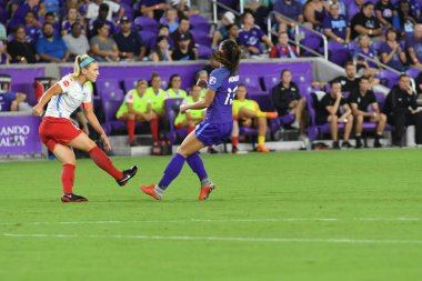 Orland Pride, 25 Ağustos 2018 'de Orlando Florida' daki Exploria Stadyumu 'nda Chicago Red Stars' a ev sahipliği yapıyor..  