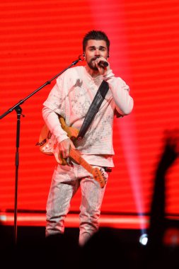 Juanes 'in Orlando Florida' daki Amway Center 'daki konserinde. 20, 2018. Fotoğraf: Marty Jean-Louis